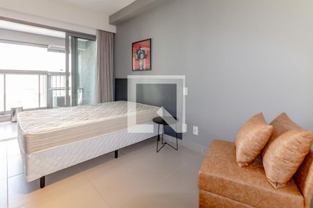 Studio de kitnet/studio para alugar com 1 quarto, 29m² em Indianópolis, São Paulo