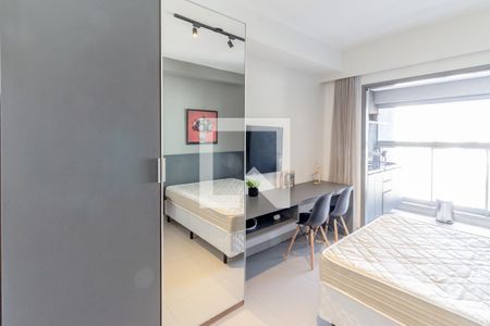 Studio de kitnet/studio para alugar com 1 quarto, 29m² em Indianópolis, São Paulo