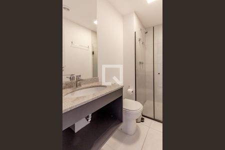 Studio à venda com 25m², 1 quarto e sem vaga Studio à venda com 25m², 1 quarto e sem vagaBanheiro