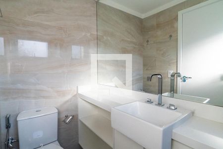 Banheiro da Suíte de apartamento para alugar com 2 quartos, 57m² em Mirandópolis, São Paulo