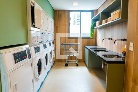 Studio à venda com 27m², 1 quarto e sem vagaÁrea comum - Lavanderia