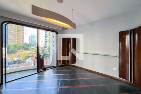 Sala 2 de apartamento para alugar com 3 quartos, 200m² em Indianópolis, São Paulo