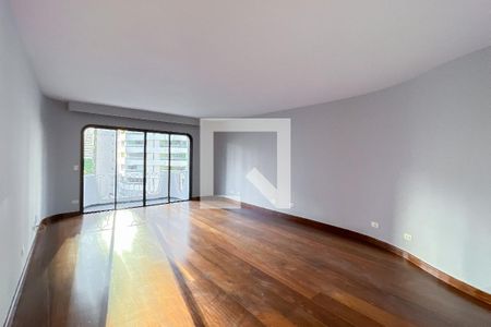Sala de apartamento para alugar com 3 quartos, 200m² em Indianópolis, São Paulo