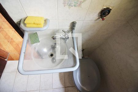 Banheiro Social de kitnet/studio para alugar com 2 quartos, 45m² em Anchieta, São Bernardo do Campo