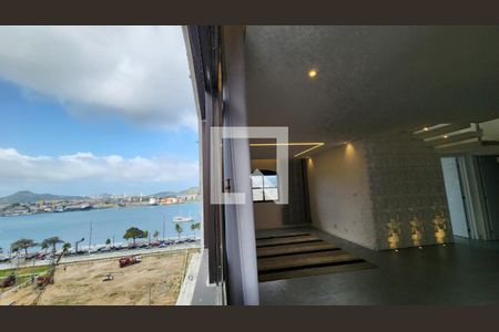 Vista da Sala de apartamento para alugar com 5 quartos, 280m² em Ponta da Praia, Santos