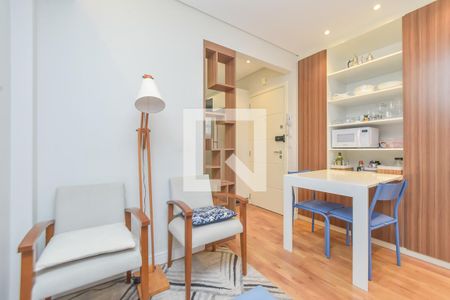 Sala de apartamento à venda com 1 quarto, 32m² em Vila Buarque, São Paulo