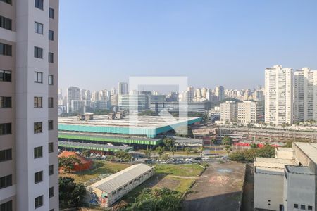 Vista do Quarto de apartamento para alugar com 1 quarto, 30m² em Várzea da Barra Funda, São Paulo