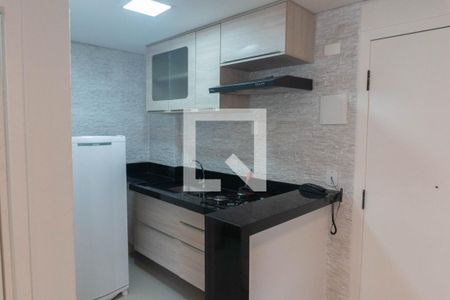 Sala/Cozinha de apartamento para alugar com 1 quarto, 32m² em Centro, São Paulo