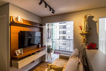 Sala  de apartamento à venda com 2 quartos, 52m² em Alphaville Empresarial, Barueri