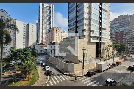Vista da Varanda de apartamento para alugar com 4 quartos, 215m² em Pompéia, Santos