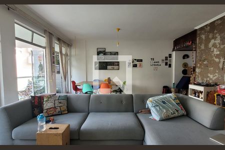 Sala de apartamento para alugar com 4 quartos, 215m² em Pompéia, Santos