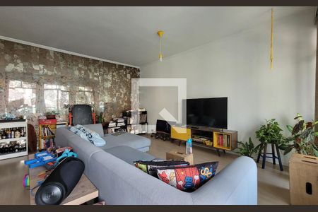 Sala de apartamento para alugar com 4 quartos, 215m² em Pompéia, Santos