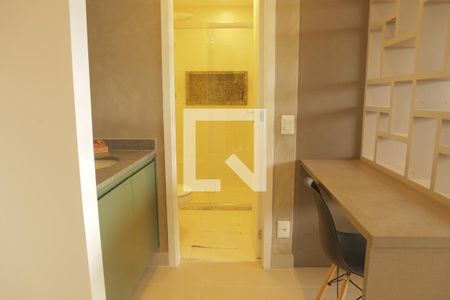 Banheiro de kitnet/studio à venda com 1 quarto, 38m² em Vila Monte Alegre, São Paulo