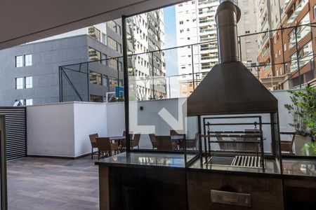 Apartamento à venda com 46m², 1 quarto e 1 vagaÁrea gourmet