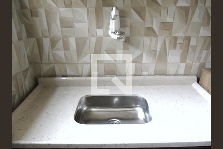 Apartamento à venda com 100m², 2 quartos e sem vagaDetalhe da cozinha