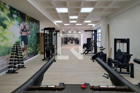 Apartamento para alugar com 105m², 2 quartos e 2 vagas Apartamento para alugar com 105m², 2 quartos e 2 vagasÁrea comum - Academia