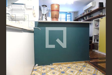 Studio à venda com 59m², 1 quarto e sem vagaCozinha