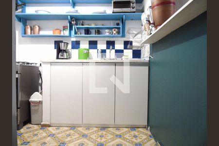 Studio à venda com 59m², 1 quarto e sem vagaCozinha