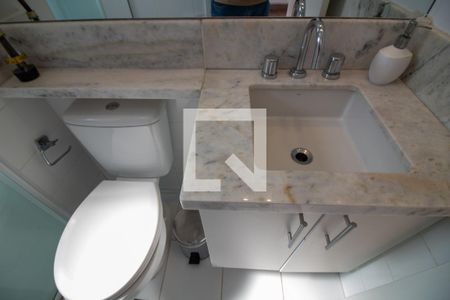 Apartamento à venda com 74m², 2 quartos e 2 vagasBanheiro da Suíte