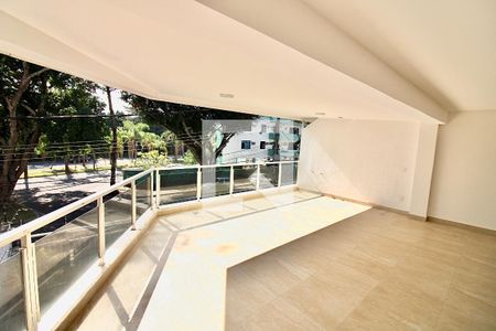 Varanda da Sala de apartamento para alugar com 3 quartos, 200m² em Recreio dos Bandeirantes, Rio de Janeiro