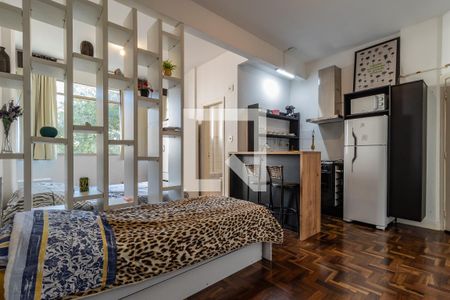 Studio de kitnet/studio para alugar com 1 quarto, 30m² em Cerqueira César, São Paulo