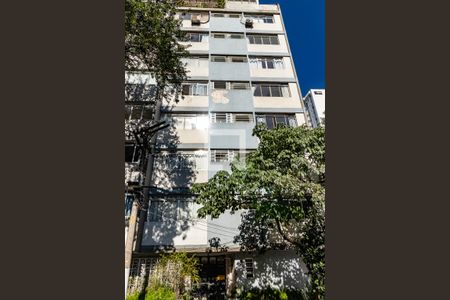 Fachada de kitnet/studio para alugar com 1 quarto, 30m² em Cerqueira César, São Paulo