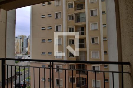 Varanda da Sala de apartamento para alugar com 2 quartos, 50m² em Vila Andrade, São Paulo
