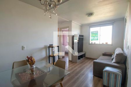 Sala de apartamento à venda com 2 quartos, 43m² em Estância Velha, Canoas