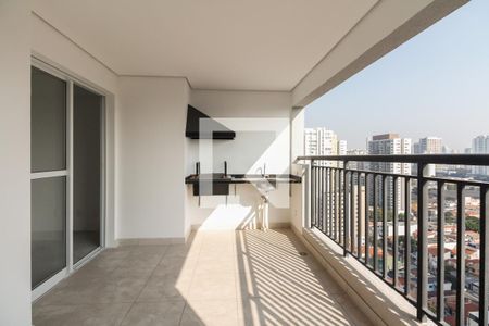 Varanda Gourmet  de apartamento à venda com 3 quartos, 87m² em Tatuapé, São Paulo