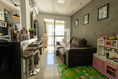 Sala de apartamento para alugar com 2 quartos, 75m² em Jardim Pau Preto, Indaiatuba