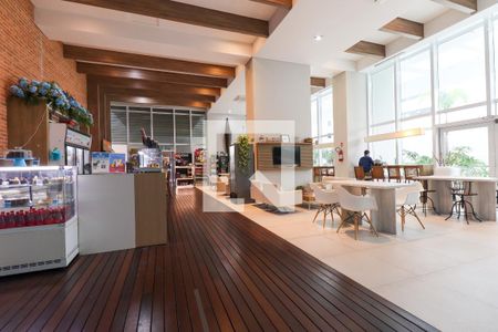 Área comum de kitnet/studio para alugar com 1 quarto, 30m² em Centro, Curitiba