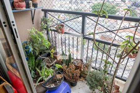 Varanda  de apartamento para alugar com 3 quartos, 58m² em Jardim Stella, Santo André