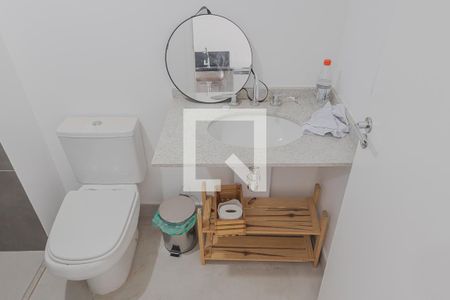 Banheiro de apartamento à venda com 1 quarto, 28m² em Pinheiros, São Paulo