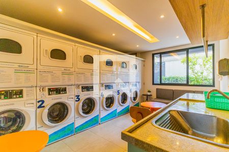 Studio à venda com 26m², 1 quarto e 1 vaga Studio à venda com 26m², 1 quarto e 1 vagaLavanderia