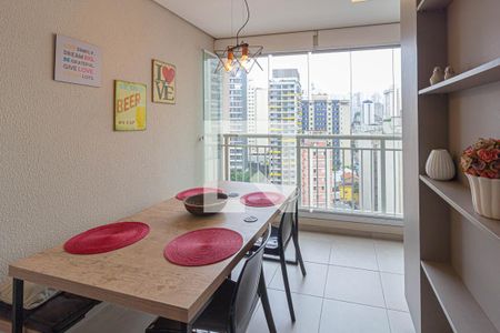 Varanda  de kitnet/studio para alugar com 1 quarto, 37m² em Bela Vista, São Paulo