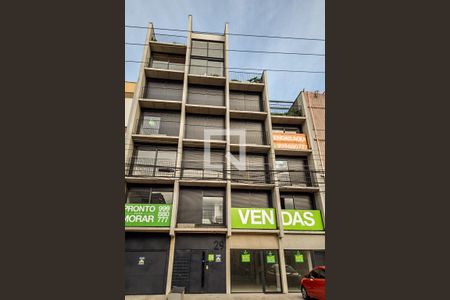 Studio à venda com 3809m², 1 quarto e sem vagaFachado do condomínio