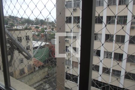 Vista sala de apartamento para alugar com 3 quartos, 80m² em Grajau, Rio de Janeiro