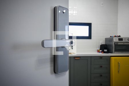 Studio à venda com 29m², 1 quarto e 1 vagaFechadura eletrônica