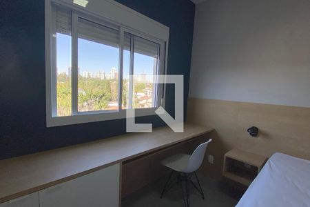 Suíte 1 de apartamento para alugar com 1 quarto, 50m² em Empresarial 18 do Forte, Barueri