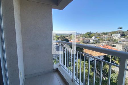 Sacada de apartamento para alugar com 1 quarto, 50m² em Empresarial 18 do Forte, Barueri