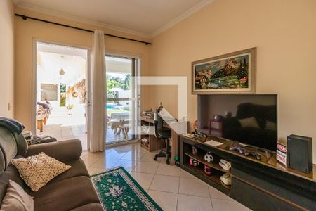 Casa de condomínio à venda com 460m², 4 quartos e 6 vagas Casa de condomínio à venda com 460m², 4 quartos e 6 vagasSala