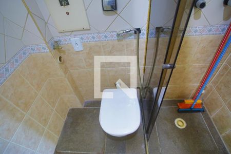 Suíte do Quarto e Sala de apartamento para alugar com 1 quarto, 32m² em José Menino, Santos