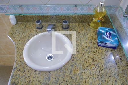 Suíte do Quarto e Sala de apartamento para alugar com 1 quarto, 32m² em José Menino, Santos