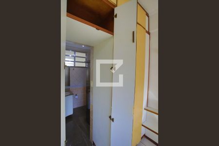 Suíte do Quarto e Sala de apartamento para alugar com 1 quarto, 32m² em José Menino, Santos