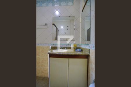 Suíte do Quarto e Sala de apartamento para alugar com 1 quarto, 32m² em José Menino, Santos