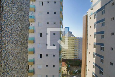 Vista do Quiuarto e Sala de apartamento para alugar com 1 quarto, 32m² em José Menino, Santos