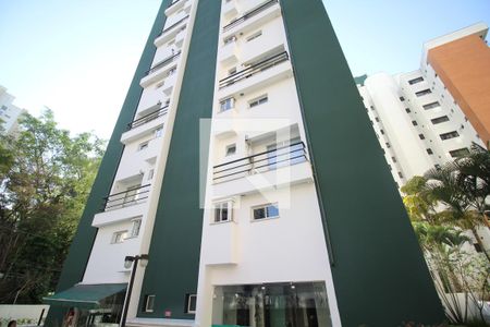 Apartamento à venda com 60m², 1 quarto e 2 vagasFachada do bloco