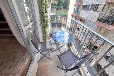 Varanda da Sala de apartamento para alugar com 3 quartos, 120m² em Santa Rosa, Niterói