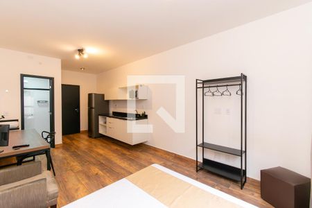 Studio de kitnet/studio para alugar com 1 quarto, 25m² em Quinta da Paineira, São Paulo