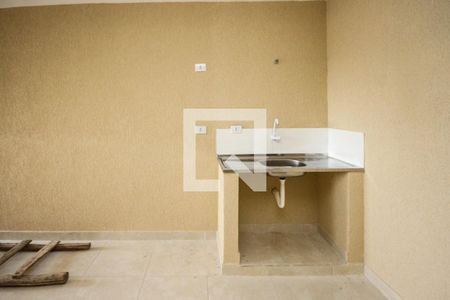 Sala e Cozinha de apartamento para alugar com 1 quarto, 48m² em Vila Fatima, São Paulo